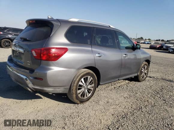 2020 Nissan Pathfinder SL z VIN 5N1DR2CM0LC611162, wystawiony jako Copart lot #80385105 z przebiegiem 87 443 mil mil oraz Szkoda całkowita • Salvage title. Historia ofert i sprzedaży dostępna na DreamBid. Obrazek 3.