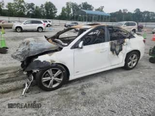 2013 Chevrolet Cruze 2LT с VIN 1G1PE5SB0D7101475, выставлен на аукционе Copart как лот 69412945 с пробегом Не указан миль и Списание • Salvage title. История ставок и продаж доступна на DreamBid. Изображение 1.