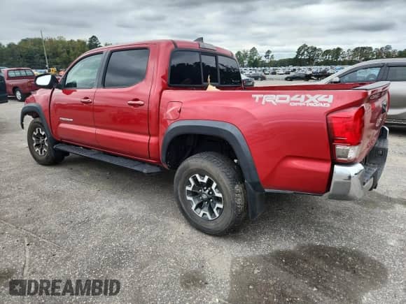 2016 Toyota Tacoma SR with VIN 5TFCZ5AN7GX028275, listed as a Copart auction lot 86123455 with 107,917 mi miles and Salvage title. Bid and sale history available at DreamBid. Image 2.