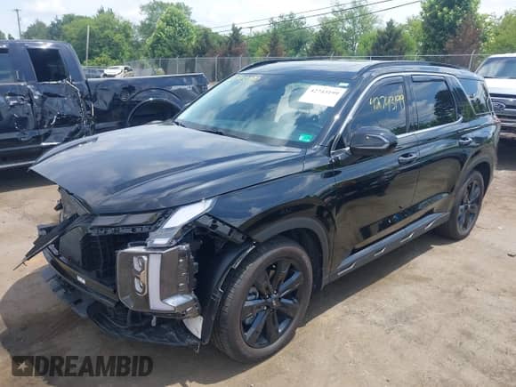 2025 Hyundai Palisade XRT with VIN KM8R3DGE4SU898018, listed as a IAAI auction lot 42743199 with 14,065 mi miles and . Bid and sale history available at DreamBid. Image 17.