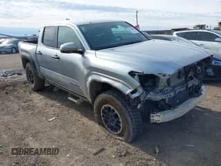2024 Toyota Tacoma SR5 with VIN 3TYLB5JN0RT037837, listed as a IAAI auction lot 41315485 with 14,471 mi miles and . Bid and sale history available at DreamBid. Image 1.