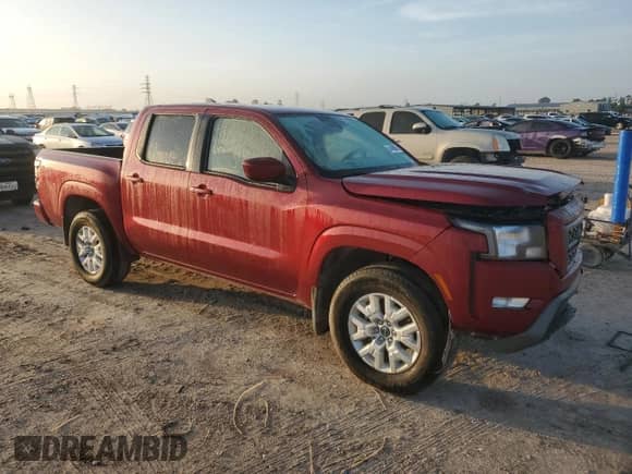 2024 Nissan Frontier SV z VIN 1N6ED1EJ3RN610053, wystawiony jako Copart lot #54403625 z przebiegiem 23 601 mil mil oraz Szkoda całkowita • Salvage title. Historia ofert i sprzedaży dostępna na DreamBid. Obrazek 4.