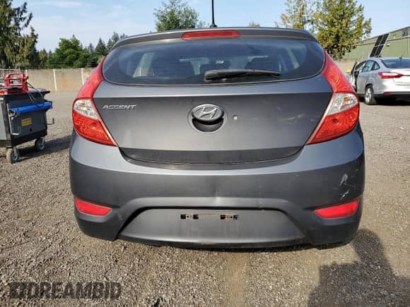 2012 Hyundai Accent GS with VIN KMHCT5AE7CU011159, listed as a Copart auction lot 70052815 with 156,055 mi miles and Salvage title. Bid and sale history available at DreamBid. Image 6.