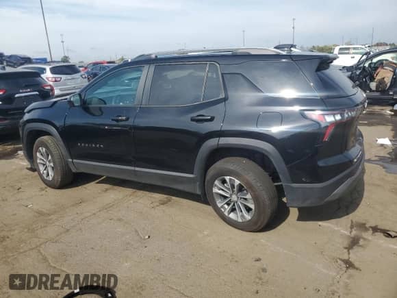 2025 Chevrolet Equinox AWD LT с VIN 3GNAXPEGXSL202274, выставлен на аукционе Copart как лот 81208815 с пробегом 22 945 миль миль и Списание • Salvage title. История ставок и продаж доступна на DreamBid. Изображение 2.