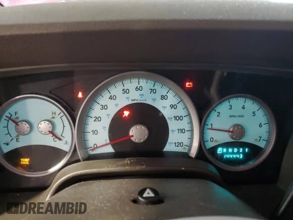 2007 Dodge Durango SLT with VIN 1D8HB48P47F570243, listed as a Copart auction lot 54695735 with 144,443 mi miles and Salvage title. Bid and sale history available at DreamBid. Image 9.