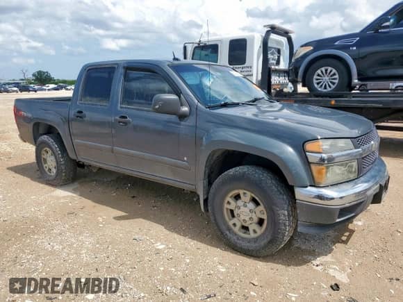 2008 Chevrolet Colorado 2LT with VIN 1GCDS13EX88131586, listed as a Copart auction lot 64325565 with Not provided miles and Salvage title. Bid and sale history available at DreamBid. Image 4.