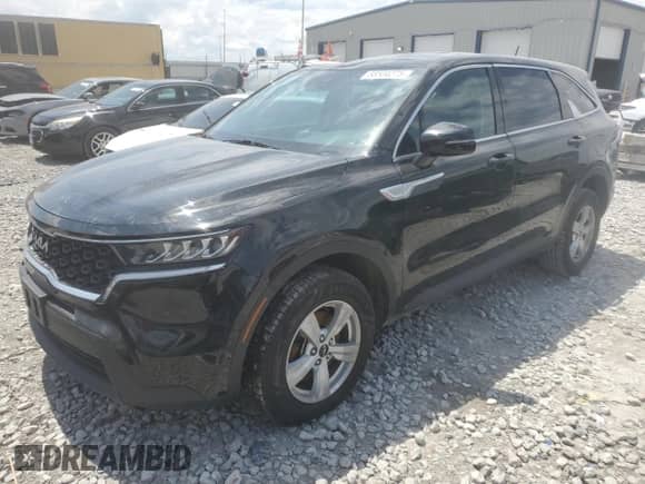 2023 Kia Sorento LX with VIN 5XYRGDLCXPG193861, listed as a Copart auction lot 58504275 with 138,690 mi miles and Salvage title. Bid and sale history available at DreamBid. Image 1.