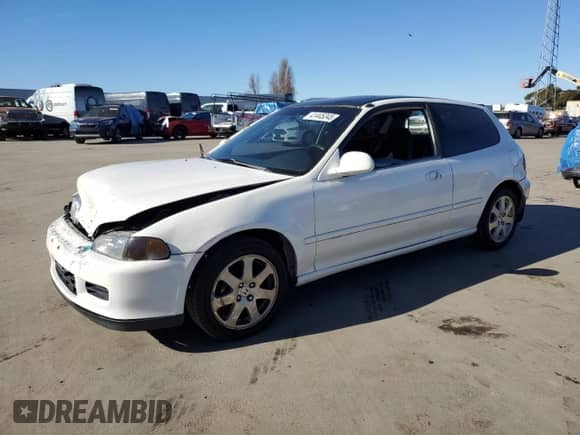 1992 Honda Civic z VIN 2HGEH2451NH530305, wystawiony jako Copart lot #41445345 z przebiegiem 219 951 mil mil oraz Szkoda całkowita • Salvage title. Historia ofert i sprzedaży dostępna na DreamBid. Obrazek 1.