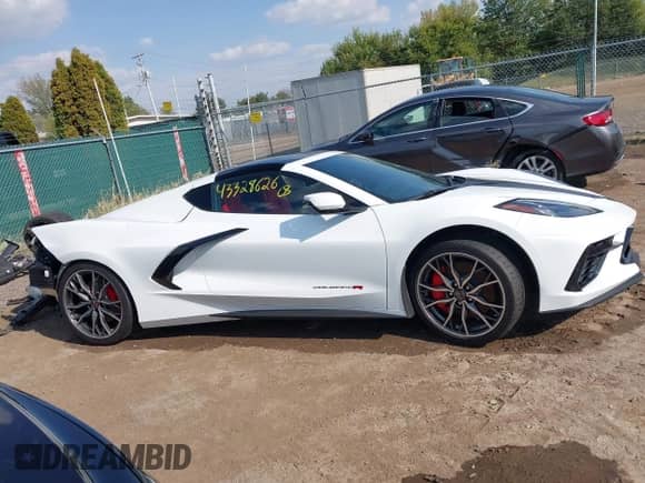 2023 Chevrolet Corvette 1LT with VIN 1G1YA2D46P5124739, listed as a IAAI auction lot 43328626 with Not provided miles and . Bid and sale history available at DreamBid. Image 14.