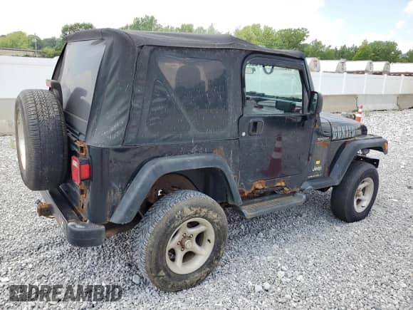 2006 Jeep Wrangler Sport z VIN 1J4FA49S76P742988, wystawiony jako Copart lot #66278975 z przebiegiem 226 018 mil mil oraz Czysty tytuł • Clean title. Historia ofert i sprzedaży dostępna na DreamBid. Obrazek 3.