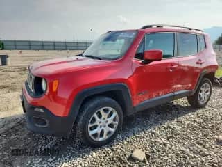 2017 Jeep Renegade Altitude with VIN ZACCJBBB1HPE58320, listed as a Copart auction lot 70312995 with 133,203 mi miles and Salvage title. Bid and sale history available at DreamBid. Image 1.