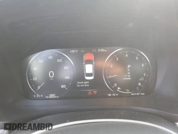 2019 Volvo S60 Momentum with VIN 7JR102FK3KG009926, listed as a Copart auction lot 81003675 with 16,852 mi miles and Salvage title. Bid and sale history available at DreamBid. Image 9.
