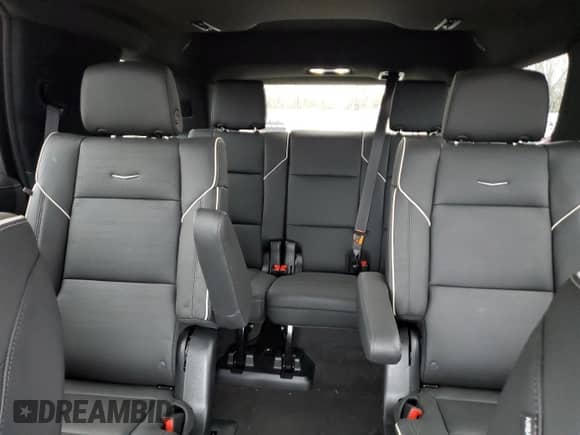 2024 Cadillac Escalade 4WD Premium Luxury with VIN 1GYS4BKL3RR336602, listed as a Copart auction lot 86166724 with 6,046 mi miles and Salvage title. Bid and sale history available at DreamBid. Image 10.