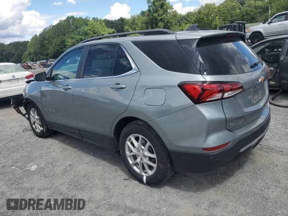 2023 Chevrolet Equinox LT с VIN 3GNAXKEG2PS205928, выставлен на аукционе Copart как лот 69957845 с пробегом 22 596 миль миль и Списание • Salvage title. История ставок и продаж доступна на DreamBid. Изображение 2.