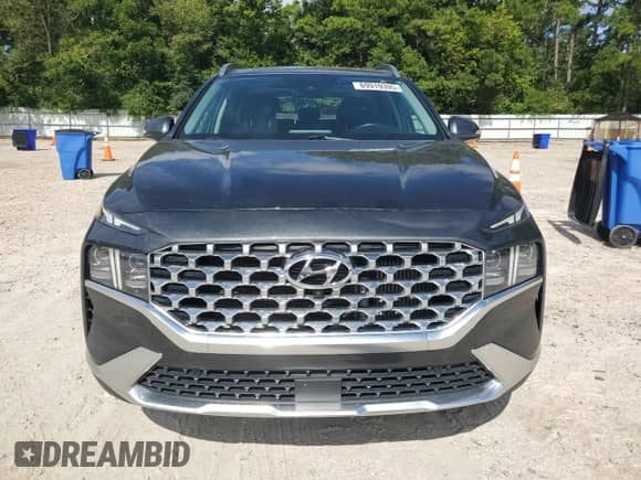 2021 Hyundai Santa Fe Limited with VIN 5NMS4DAL9MH342744, listed as a Copart auction lot 69919395 with 58,256 mi miles and Salvage title. Bid and sale history available at DreamBid. Image 5.