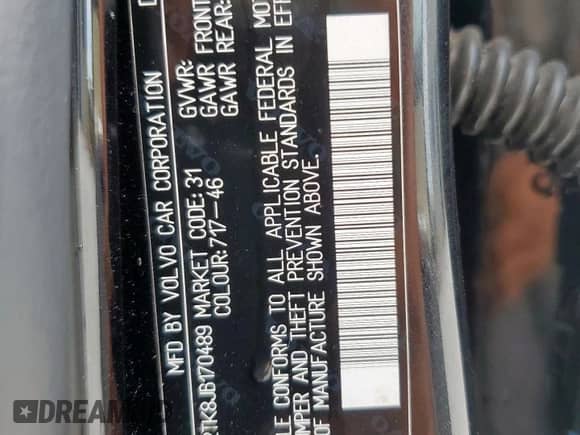 2018 Volvo S60 Inscription z VIN LYV402TK8JB170489, wystawiony jako Copart lot #84563915 z przebiegiem 60 369 mil mil oraz Czysty tytuł • Clean title. Historia ofert i sprzedaży dostępna na DreamBid. Obrazek 13.