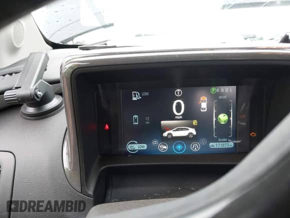 2013 Chevrolet Volt with VIN 1G1RB6E4XDU135123, listed as a IAAI auction lot 42287523 with 171,873 mi miles and . Bid and sale history available at DreamBid. Image 13.