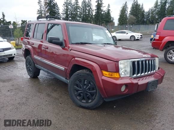 2007 Jeep Commander Limited with VIN 1J8HG58P77C573878, listed as a IAAI auction lot 41843633 with 154,584 mi miles and . Bid and sale history available at DreamBid. Image 1.