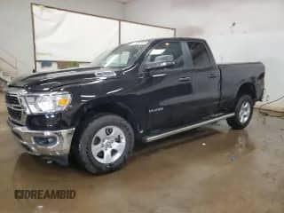 2024 Ram 1500 Big Horn with VIN 1C6RRFBGXRN109972, listed as a Copart auction lot 66587634 with 7,223 mi miles and Salvage title. Bid and sale history available at DreamBid. Image 1.
