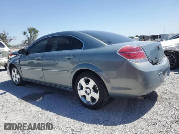 2009 Saturn Aura XE with VIN 1G8ZS57B49F222261, listed as a Copart auction lot 53421445 with 105,615 mi miles and Salvage title. Bid and sale history available at DreamBid. Image 2.