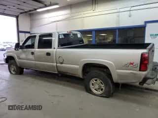 2005 Chevrolet Silverado 3500 SRW LT z VIN 1GCHK33285F869381, wystawiony jako Copart lot #86588264 z przebiegiem Nie podano mil oraz Szkoda całkowita • Salvage title. Historia ofert i sprzedaży dostępna na DreamBid. Obrazek 2.