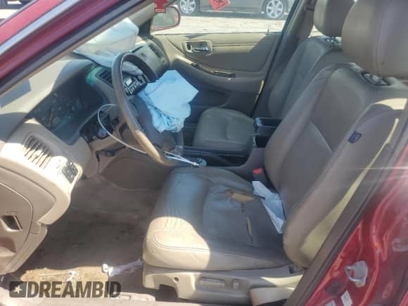 2002 Honda Accord EX with VIN 1HGCG16552A049436, listed as a Copart auction lot 71870795 with 173,882 mi miles and Salvage title. Bid and sale history available at DreamBid. Image 7.