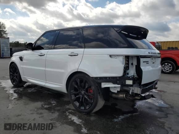 2022 Land Rover Range Rover Sport HST z VIN SALWS2RU8NA233592, wystawiony jako Copart lot #52373495 z przebiegiem 52 897 mil mil oraz Szkoda całkowita • Salvage title. Historia ofert i sprzedaży dostępna na DreamBid. Obrazek 2.