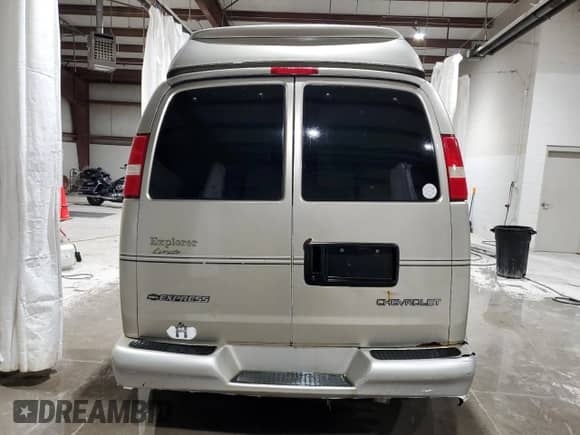2004 Chevrolet Express Passenger with VIN 1GBFG15T741140422, listed as a Copart auction lot 51949455 with 98,066 mi miles and Salvage title. Bid and sale history available at DreamBid. Image 6.