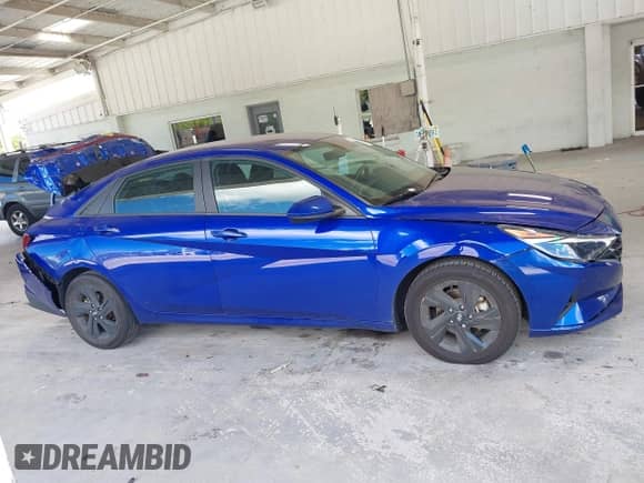 2023 Hyundai Elantra SEL with VIN KMHLM4AG7PU452451, listed as a IAAI auction lot 43295917 with 50,590 mi miles and . Bid and sale history available at DreamBid. Image 13.