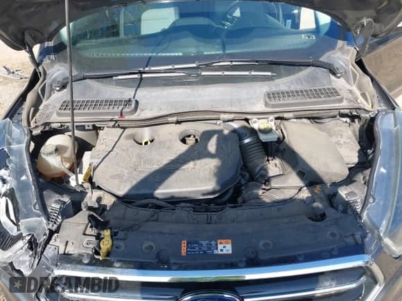 2017 Ford Escape Titanium with VIN 1FMCU0J90HUB61155, listed as a IAAI auction lot 43352339 with 100,918 mi miles and . Bid and sale history available at DreamBid. Image 10.