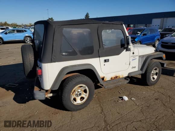 1997 Jeep Wrangler Sport с VIN 1J4FY19S2VP425418, выставлен на аукционе Copart как лот 86783305 с пробегом 180 822 миль миль и Чистый • Clean title. История ставок и продаж доступна на DreamBid. Изображение 3.