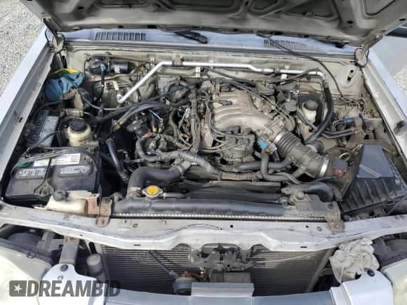 2004 Nissan Frontier XE with VIN 1N6ED29X54C477952, listed as a Copart auction lot 81516345 with 255,069 mi miles and Salvage title. Bid and sale history available at DreamBid. Image 11.