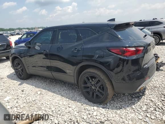2021 Chevrolet Blazer LT with VIN 3GNKBCR49MS587573, listed as a Copart auction lot 61615155 with 109,134 mi miles and Salvage title. Bid and sale history available at DreamBid. Image 2.