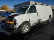 2011 Chevrolet Express Cargo z VIN 1GCZGUCG1B1111849, wystawiony jako Copart lot #78073424 z przebiegiem Nie podano mil oraz Szkoda całkowita • Salvage title. Historia ofert i sprzedaży dostępna na DreamBid. Obrazek 1.