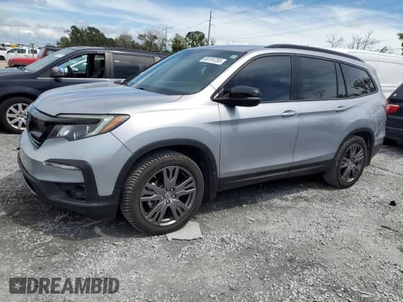 2022 Honda Pilot Sport с VIN 5FNYF5H36NB007069, выставлен на аукционе Copart как лот 80191255 с пробегом 53 018 миль миль и Списание • Salvage title. История ставок и продаж доступна на DreamBid. Изображение 1.