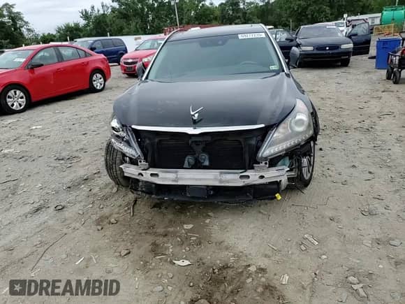 2014 Hyundai Equus Signature z VIN KMHGH4JHXEU090515, wystawiony jako Copart lot #69277235 z przebiegiem 126 614 mil mil oraz Szkoda całkowita • Salvage title. Historia ofert i sprzedaży dostępna na DreamBid. Obrazek 13.
