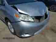 2012 Toyota Sienna XLE AAS with VIN 5TDYK3DC2CS178061, listed as a IAAI auction lot 43229260 with 166,472 mi miles and . Bid and sale history available at DreamBid. Image 6.