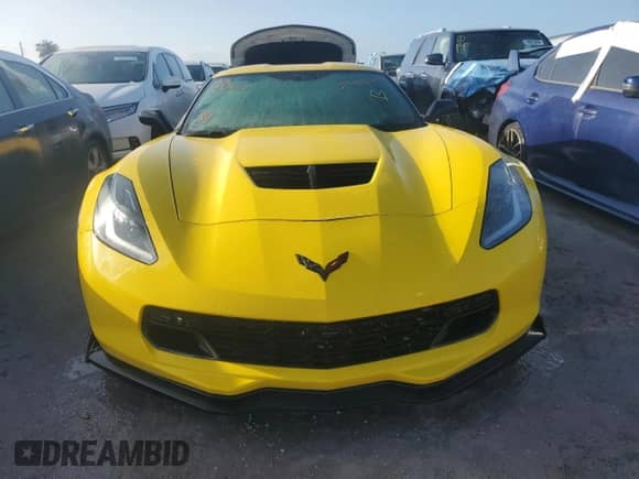 2019 Chevrolet Corvette Z06 3LZ with VIN 1G1YU2D64K5605123, listed as a Copart auction lot 74478664 with 10,124 mi miles and Salvage title. Bid and sale history available at DreamBid. Image 5.