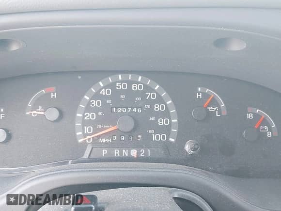 2003 Ford Econoline Cargo with VIN 1FTNE24L23HA72170, listed as a IAAI auction lot 42496652 with 120,746 mi miles and . Bid and sale history available at DreamBid. Image 7.