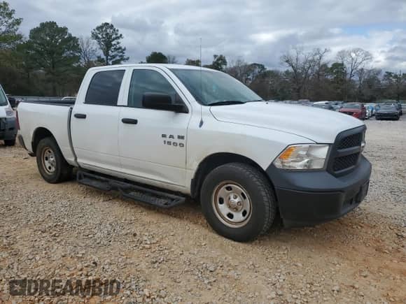 2013 Ram 1500 Tradesman with VIN 1C6RR6KG7DS693046, listed as a Copart auction lot 43793055 with 141,997 mi miles and Salvage title. Bid and sale history available at DreamBid. Image 4.