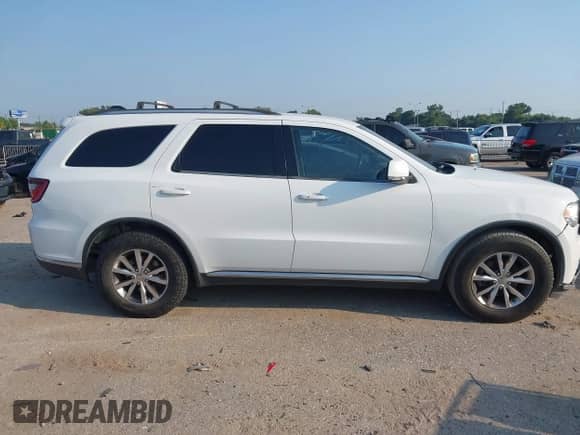 2016 Dodge Durango Limited with VIN 1C4RDHDG7GC346380, listed as a IAAI auction lot 43246136 with 265,222 mi miles and . Bid and sale history available at DreamBid. Image 13.