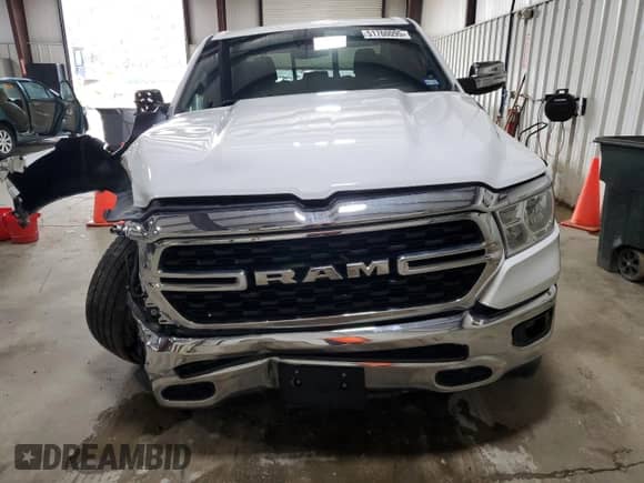 2022 Ram 1500 Lone Star z VIN 1C6RREBT3NN124878, wystawiony jako Copart lot #51760095 z przebiegiem 51 988 mil mil oraz Szkoda całkowita • Salvage title. Historia ofert i sprzedaży dostępna na DreamBid. Obrazek 5.