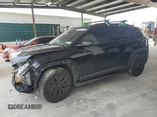 2023 Hyundai Tucson XRT with VIN KM8JFCAE0PU219909, listed as a Copart auction lot 62232115 with 50,187 mi miles and Salvage title. Bid and sale history available at DreamBid. Image 1.