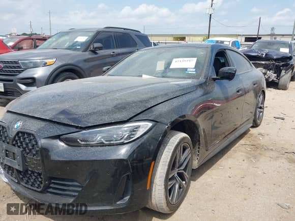 2023 BMW 4 Series 430i with VIN WBA63AV03PFN97570, listed as a IAAI auction lot 42139297 with 43,001 mi miles and . Bid and sale history available at DreamBid. Image 18.