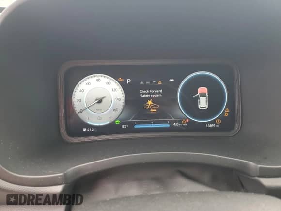 2023 Hyundai Kona SEL с VIN KM8K33AGXPU189168, выставлен на аукционе Copart как лот 80161435 с пробегом 13 891 миль миль и На запчасти • Non repairable. История ставок и продаж доступна на DreamBid. Изображение 9.