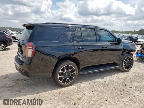 2023 Chevrolet Tahoe RST z VIN 1GNSCRKD5PR442970, wystawiony jako Copart lot #59671735 z przebiegiem 13 975 mil mil oraz Szkoda całkowita • Salvage title. Historia ofert i sprzedaży dostępna na DreamBid. Obrazek 3.