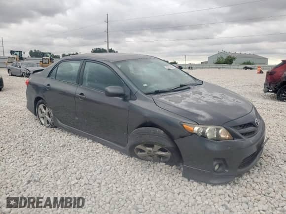 2011 Toyota Corolla S with VIN 2T1BU4EE1BC651493, listed as a Copart auction lot 82072605 with 167,610 mi miles and Salvage title. Bid and sale history available at DreamBid. Image 4.