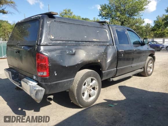 2004 Dodge 1500 SLT with VIN 1D7HU18DX4J259962, listed as a Copart auction lot 72019145 with 267,910 mi miles and Salvage title. Bid and sale history available at DreamBid. Image 3.