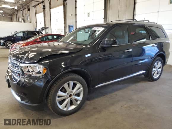 2013 Dodge Durango Crew with VIN 1C4RDJDG8DC643760, listed as a Copart auction lot 80074455 with 138,563 mi miles and Salvage title. Bid and sale history available at DreamBid. Image 1.