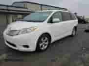 2015 Toyota Sienna LE with VIN 5TDKK3DC1FS546224, listed as a Copart auction lot 81629855 with 187,655 mi miles and Salvage title. Bid and sale history available at DreamBid. Image 1.